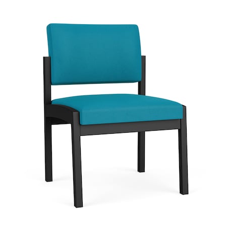Lesro Lenox Armless Guest Chair, 22.5 in W 24.5 in L 32 in H LS1102